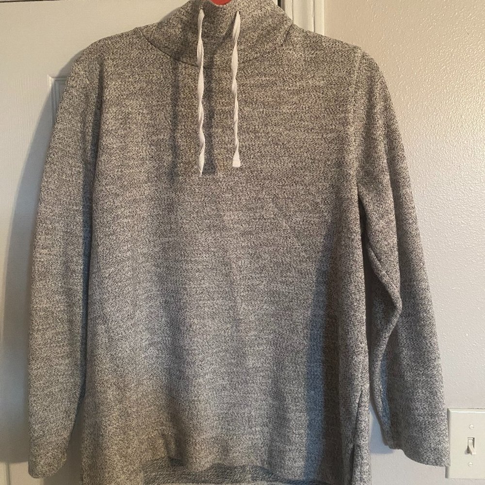 Marled Sweater with Gold Flex
